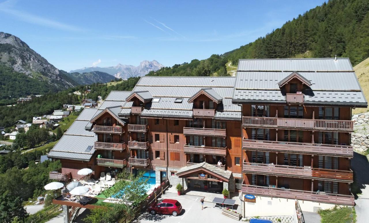 Residence Odalys Le Hameau Et Les Chalets De La Vallee D'Or Valloire Exterior foto