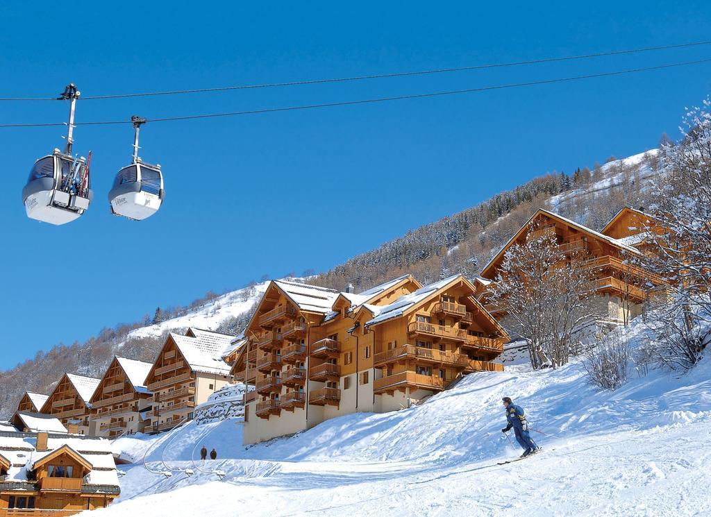 Residence Odalys Le Hameau Et Les Chalets De La Vallee D'Or Valloire Exterior foto